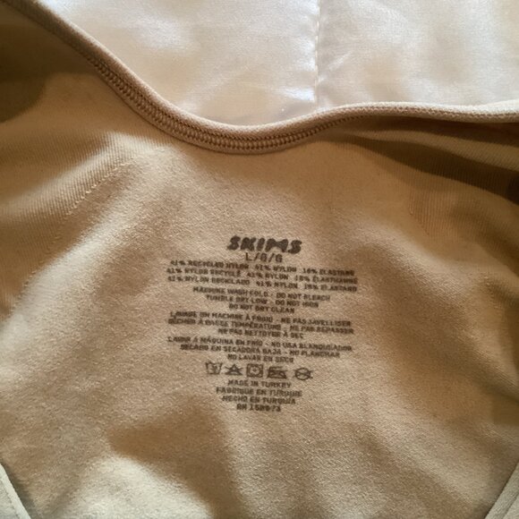 NWOT Skims Sculpt Seamless Mid Thigh Bodysuit Size large - Picture 5 of 5
